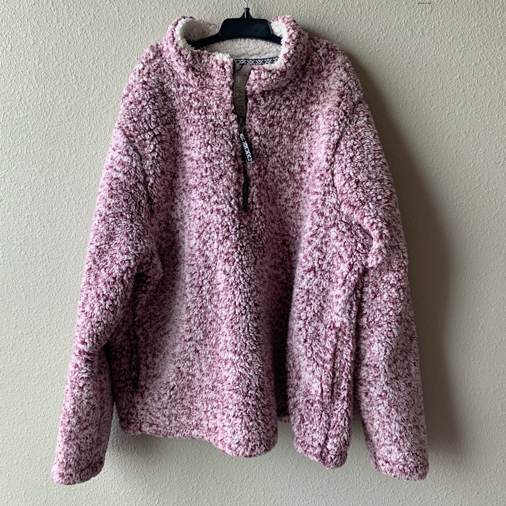 Cranberry colored Sherpa 🌼 *PERFECT CONDITION*